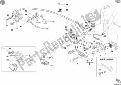 Rear brake system