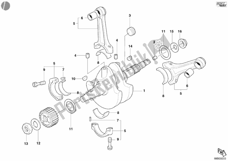 Wszystkie części do Wa? Korbowy Ducati Monster 620 2002