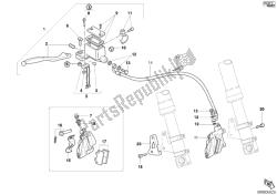 Front Brake System Single Disk