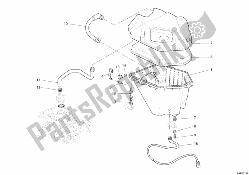 Todas las partes para Consumo de Ducati Multistrada 620 2006