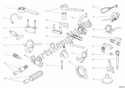 attrezzi di servizio dell'officina, motore