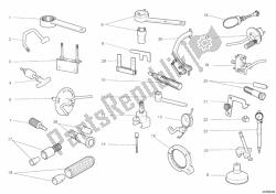 attrezzi di servizio dell'officina, motore