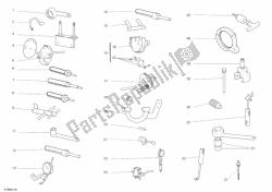 herramientas de servicio de taller, motor