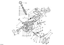 Horizontal cylinder head