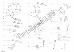 herramientas de servicio de taller, motor