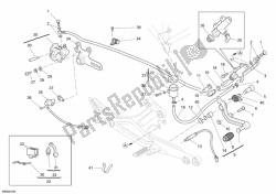 Rear brake system