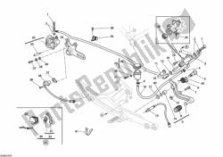 Rear brake system