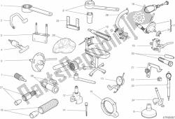 attrezzi di servizio dell'officina, motore