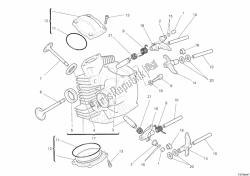 Horizontal cylinder head