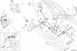 Rear brake system