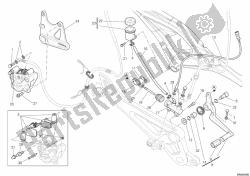 Rear brake system