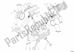 Vertical cylinder head