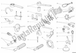 herramientas de servicio de taller, motor