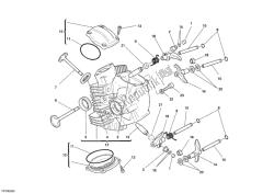 Horizontal cylinder head