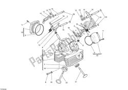 Vertical cylinder head