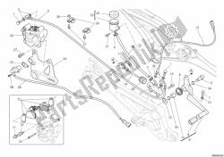 Rear brake system