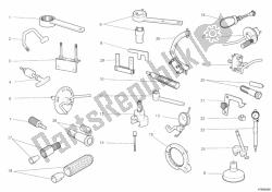 attrezzi di servizio dell'officina, motore