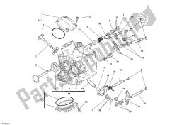 Horizontal cylinder head