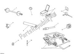 WORKSHOP SERVICE TOOLS, FRAME