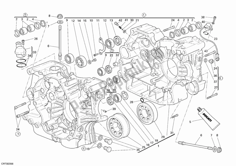 Wszystkie części do Korbowód Ducati Monster 696 2009