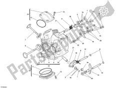 Horizontal cylinder head