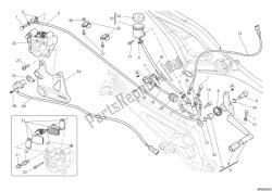 Rear brake system