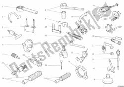 attrezzi di servizio dell'officina, motore