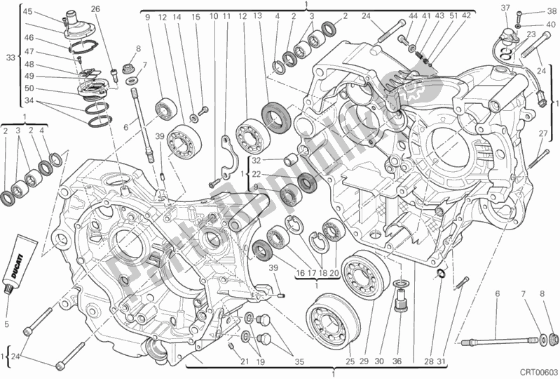 Wszystkie części do Korbowód Ducati Monster 696 2012
