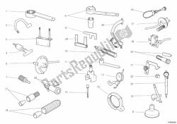 herramientas de servicio de taller, motor