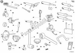 herramientas de servicio de taller, motor