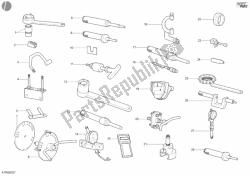 herramientas de servicio de taller, motor