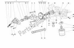 pompa dell'olio - filtro