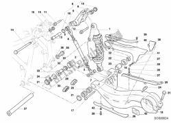 Rear shock absorber