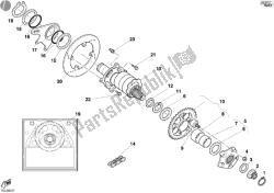 HUB, REAR WHEEL