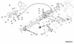 Rear brake system