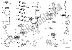 herramientas de servicio de taller, motor