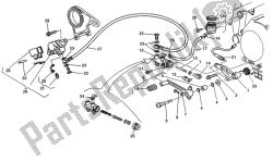 Rear brake system