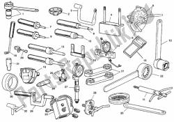 attrezzi di servizio dell'officina, motore