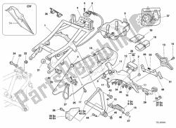 Rear frame