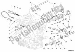 came de changement de vitesse - fourche