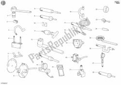 herramientas de servicio de taller, motor