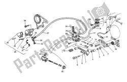 Rear brake system