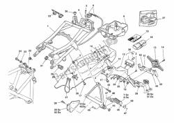 Rear frame