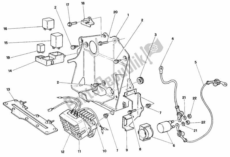 Todas las partes para Arnés De Cableado de Ducati Superbike 748 1995