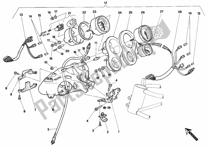 Todas las partes para Metro de Ducati Superbike 748 1996