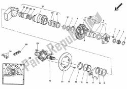 HUB, REAR WHEEL