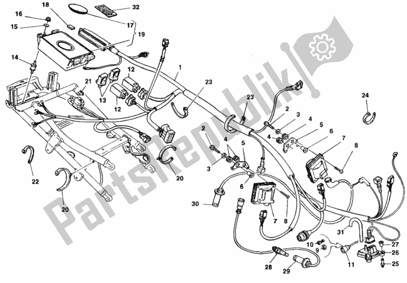 Todas las partes para Unidad De Control Del Motor de Ducati Superbike 748 1998