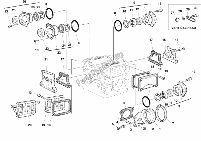 Todas las partes para Colector De Admisión de Ducati Superbike 748 1999