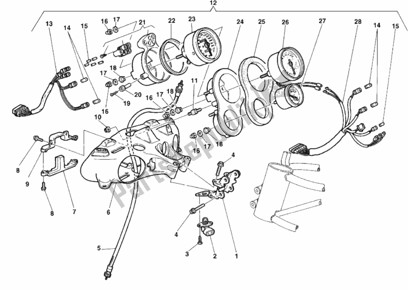 Todas las partes para Metro de Ducati Superbike 748 1999