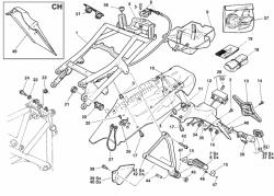 Rear frame